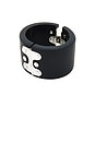 view 1 of 3 Cuff in Black & Silver