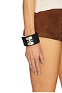 view 3 of 3 Cuff in Black & Silver
