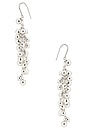 view 2 of 3 Long Earrings in Silver