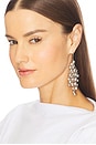 view 3 of 3 Long Earrings in Silver