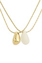 view 2 of 4 Short Necklace in Ecru