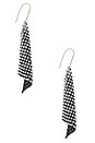 view 2 of 3 BRINCOS AVA in Black & Silver