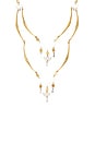 view 2 of 4 COLLIER À PLUSIEURS RANGS LONG in Silver & Dore