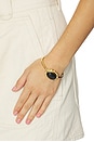 view 4 of 4 BRAZALETE PULSERA JONC in Gold & Black