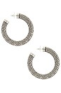 view 2 of 3 Large Hoops in Silver