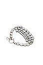 view 2 of 2 팔찌 in Transparent & Silver