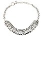 view 2 of 3 Ras Du Cou Choker in Transparent & Silver