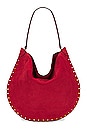 view 1 of 6 Oskan Hobo Bag in Scarlet Red