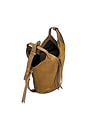 view 4 of 7 Tampa Mini Suede Bag in Taupe