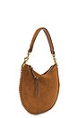 view 4 of 5 Oskan Soft Zip Shoulder Bag in Cognac