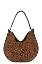 view 1 of 4 Oskan Hobo Soft Shoulder Bag in Leopard