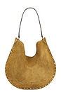 view 1 of 7 Oskan Hobo Soft Shoulder Bag in Taupe