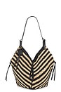 view 1 of 6 Tampa Shoulder Bag in Black & Natural