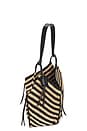 view 4 of 6 Tampa Shoulder Bag in Black & Natural
