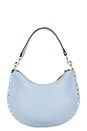 view 3 of 7 Oskan Soft Zip Bag in Light Blue