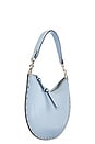 view 4 of 7 Oskan Soft Zip Bag in Light Blue