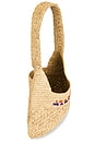 view 4 of 6 Praia Small Bag in Natural, Purple & Orange
