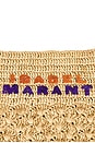 view 5 of 6 Praia Small Bag in Natural, Purple & Orange