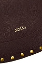 view 7 of 7 Oskan Soft Zip Bag in Burgundy