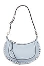 view 1 of 6 Oskan Moon Bag in Light Blue