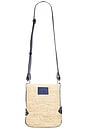 view 1 of 7 Mini Bayia Bag in Natural & Blue