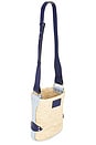 view 4 of 7 Mini Bayia Bag in Natural & Blue