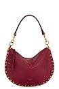 view 1 of 7 Oskan Soft Zip Bag in Dark Red