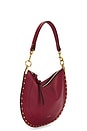 view 4 of 7 Oskan Soft Zip Bag in Dark Red