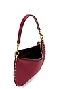 view 5 of 7 Oskan Soft Zip Bag in Dark Red