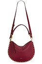 view 6 of 7 Oskan Soft Zip Bag in Dark Red