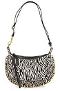 view 1 of 7 Oskan Moon Bag in Zebra