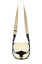 view 5 of 5 Botsy Bag in Natural & Black