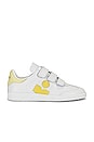 view 1 of 6 Beth Sneaker in White & Yellow