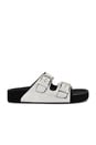 view 1 of 5 Lennyo Sandal in Silver