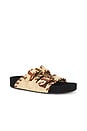 view 2 of 5 Lennyo Slide in Natural & Cognac