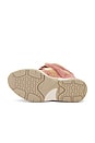 view 6 of 6 Balskee Sneaker Wedge in Light Beige & Pink