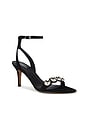 view 2 of 5 Vilja Heel in Black & Silver