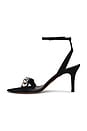 view 5 of 5 Vilja Heel in Black & Silver