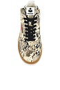 view 4 of 6 Kaycee Sneaker in Beige & Red