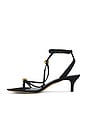view 5 of 5 Olya Sandal in Black & Gold