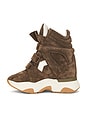view 5 of 6 Balskee in Khaki & Ecru
