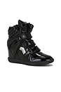 view 2 of 6 Bekett Sneaker in Black & Silver