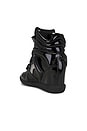 view 3 of 6 Bekett Sneaker in Black & Silver