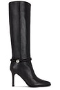 view 1 of 5 Ieva Button Strap Boot in Black