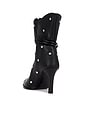 view 3 of 5 Lolya Studded Ruffle Boot in Black & Silver