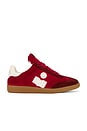 view 1 of 6 Bryce Sneaker in Scarlet Red & Burgundy