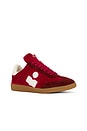 view 2 of 6 Bryce Sneaker in Scarlet Red & Burgundy