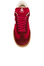 view 4 of 6 Bryce Sneaker in Scarlet Red & Burgundy