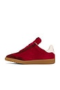 view 5 of 6 Bryce Sneaker in Scarlet Red & Burgundy
