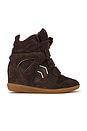 view 1 of 6 Bekett Sneaker in Chocolate & Light